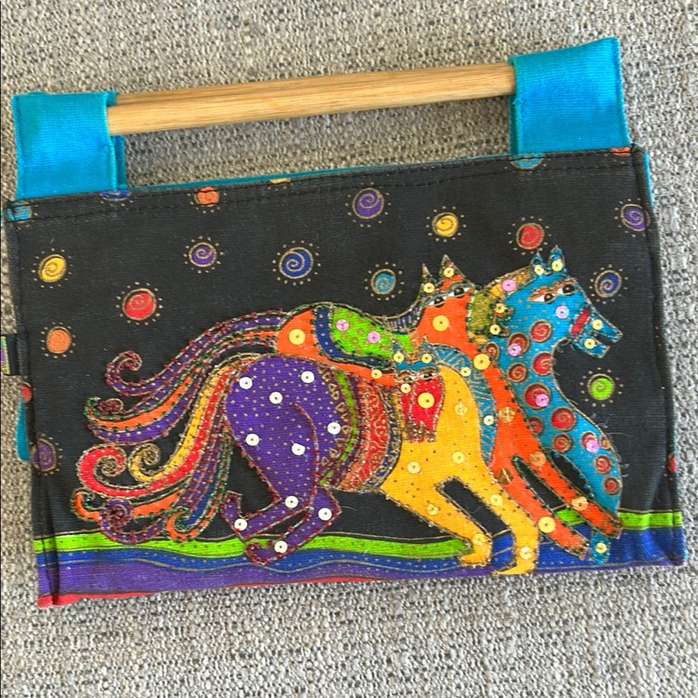 Colorful Horse Design Handbag